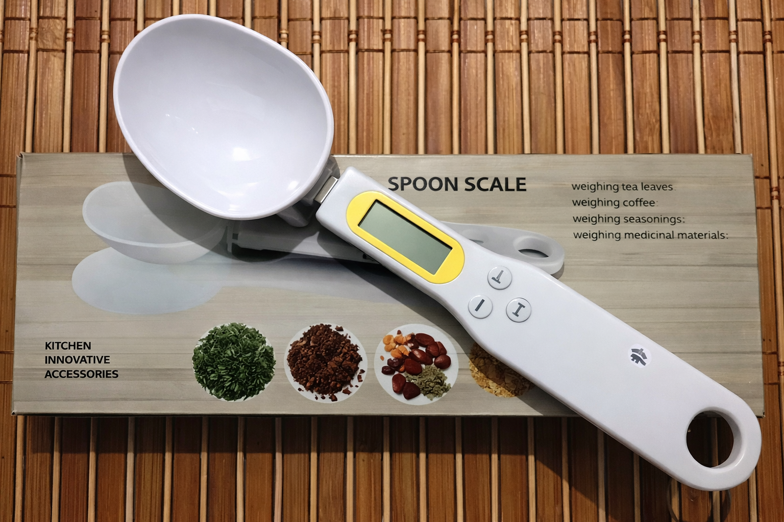 Cuchara gramera digital